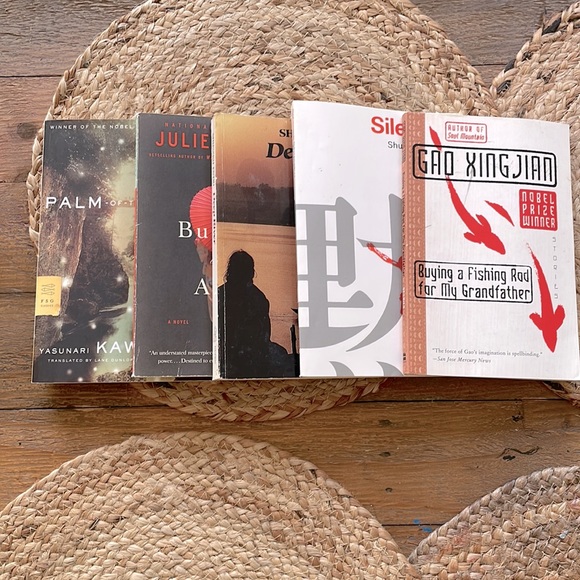 Set of 5 Books | Yasunari Kawabata | Julie Otsuka | Shusaku Endo |Gao Xing Jian - Picture 2 of 2